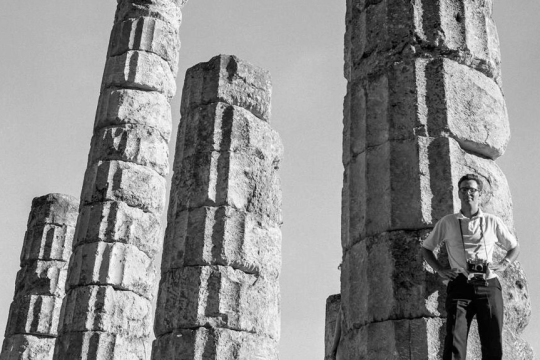 Ο νεαρός Ρόμπερτ ΜακΚέιμπ στους Δελφούς